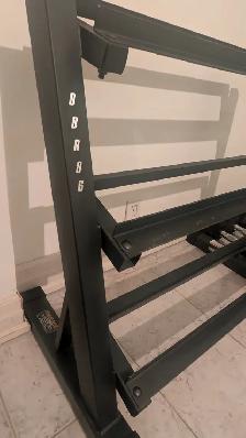 Marcy DBR-86 3-Tier Dumbbell Rack – Heavy Duty - Photo 3