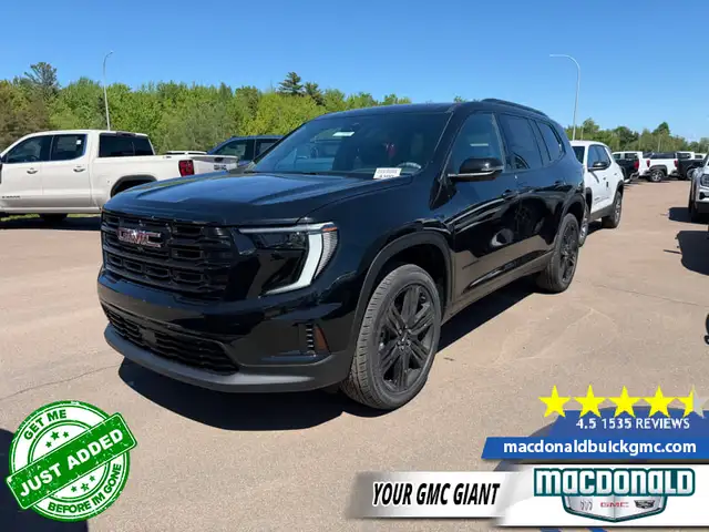 2026 GMC Acadia Elevation - $450 B/W