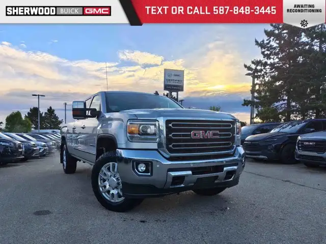 2015 GMC Sierra 2500HD SLT 6.0L Long Box Gas | Driver Alert