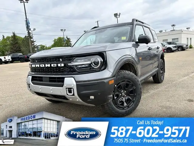 2026 Ford Bronco Sport Badlands | Tech Pkg | Parking Senors