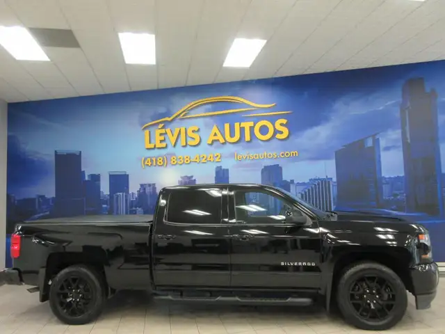 CHEVROLET SILVERADO 2018 LT Z-71 CREW-CAB BOITE 6 1/2 V-8 5.3 LI