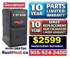 Lennox and Goodman Air conditioner and furnace installed from - Photo 9