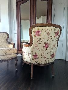 Antique Style French Bergere Chairs - Photo 6