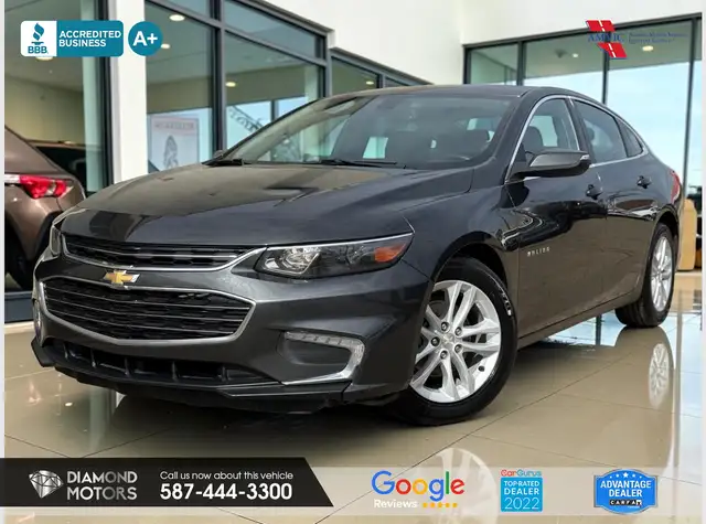 2016 Chevrolet Malibu LT - Low Kilometer