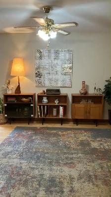 Mid century. MODULAIRE TECK TEAK. Buffet, console, bar, bahut di