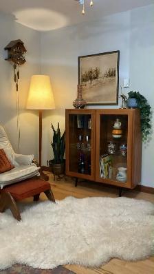 Mid century. TEAK TECK. Buffet, vaisselier, vitrine, étagère dis - Photo 2