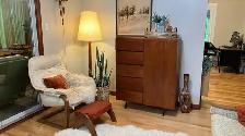 Mid century. TEAK TECK. Commode, armoire, buffet disques vinyles - Photo 5
