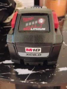 Milwaukee XC 6 battery