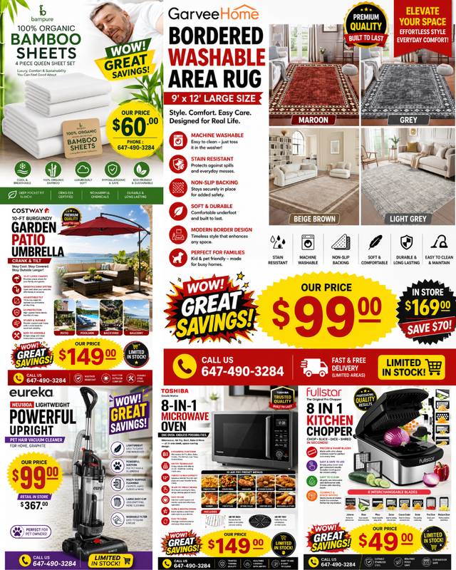 HOUSEHOLD LIQUIDATION SALE – Furniture, Appliances, Kitchen