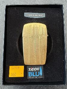 NEW Zippo BLU Gas Lighter -Fuel Not Included-