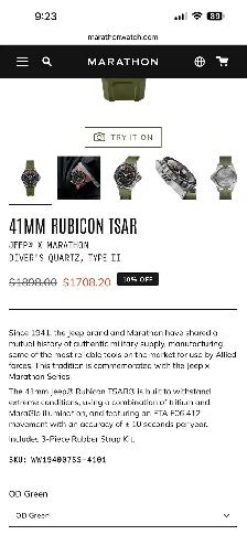 Jeep Marathon Military Watch - Photo 4