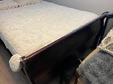 solid cherrywood queen size bedroom set - Photo 2
