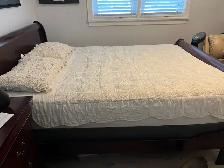 solid cherrywood queen size bedroom set - Photo 4