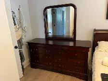 solid cherrywood queen size bedroom set - Photo 5