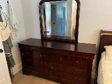 solid cherrywood queen size bedroom set - Photo 7