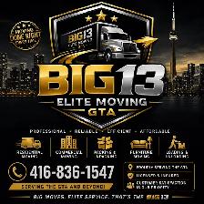 BIG13 ELITE MOVING Moving made simple. Service made ELITE