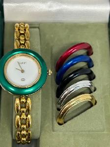 Gucci interchangeable bezel watch - Photo 5