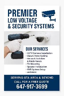 CCTV Camera Installation | Security Cameras | Network Cabling