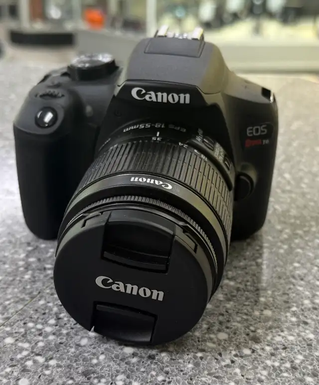 Canon T6 DSLR with Lens and Accessories
