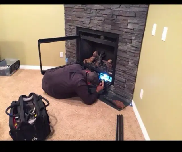 natural gas fireplace repair and cleaning