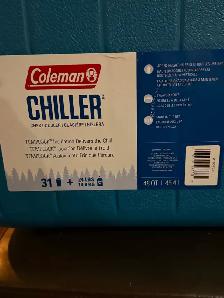 Coleman cooler. 48 QT