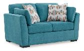 New Keerwick Teal Loveseat Reg. $1199 - Photo 2