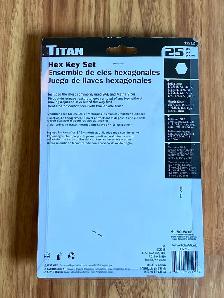 BRAND NEW 25 Piece HEX KEY SET - Photo 5