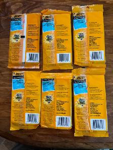 BIC Round Stick Grip Pens - 6 Packs of 8 ! - Photo 7