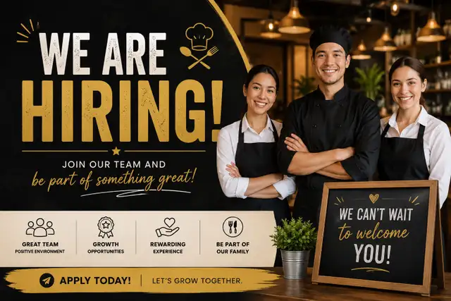 Cash Job at Restaurant