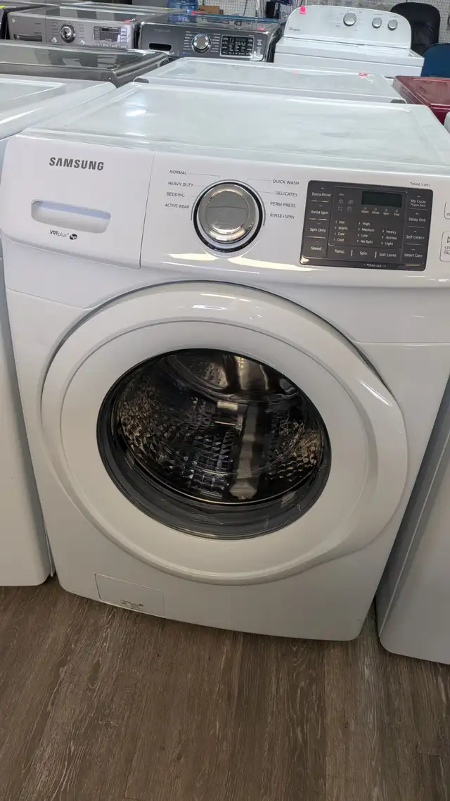 White Samsung Washer