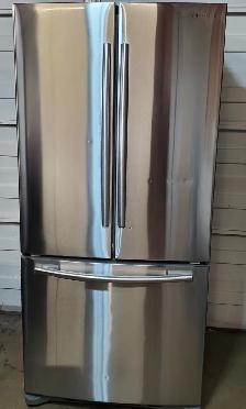 Samsung French door fridge - Very good Condition, Stainless Stee - Photo 3