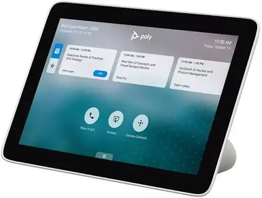 Poly TC8 P020 PoE Touchcontroller Polycom pc mac laptops project