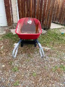 steel wheelbarrow