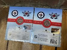 2. 2011-12 "GO WINNIPEG JETS GO" Commemorative 50 Cent Coin - Photo 3