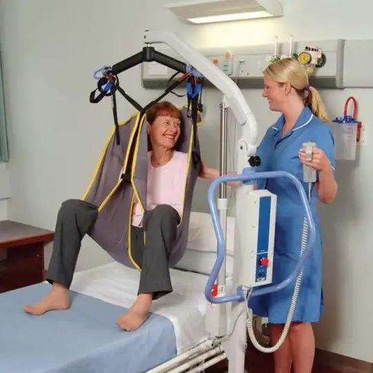 The Hoyer Advance Patient Lift 340 is compact and foldable$1300