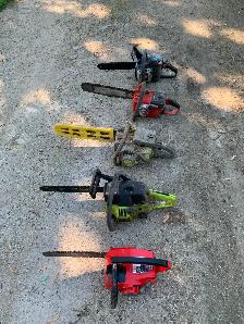 5 chainsaws for parts or repair - Photo 2