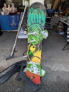 stepchild 154 snowboard - Photo 2