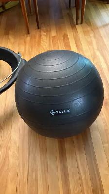 Chaise ballon d'équilibre Gaiam / chaise de bureau / chaise d'ex - Photo 4