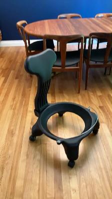 Chaise ballon d'équilibre Gaiam / chaise de bureau / chaise d'ex - Photo 5