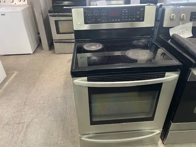 Cuisinière stainless vitrocéramique LG