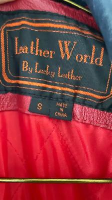 Jackete Usa Vrai Cuir Taille S - Photo 4