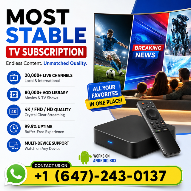 Premium 4K TV Service Connection