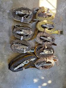 Heavy ratchet straps