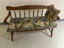 wood bench