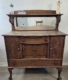antique hutch