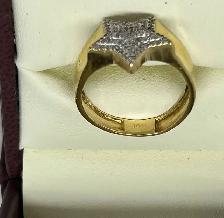 10k star Diamond Ring - Photo 6
