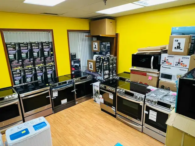 Electric, Gas & Induction Ranges In Stock