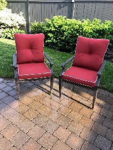 Cast Aluminum Patio Chairs. - Photo 5