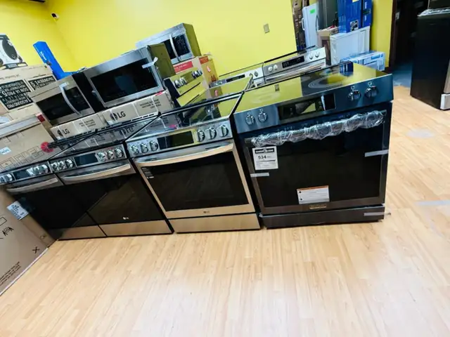 Stoves & Ranges Available | Open Box & Brand New!