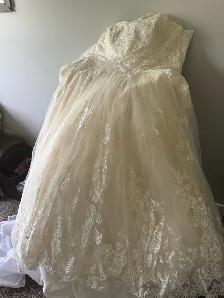 Floral Style Wedding Dress